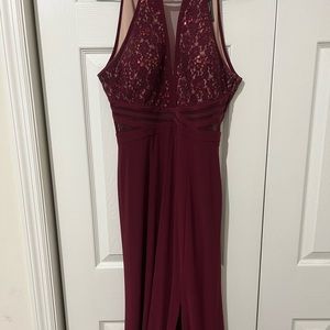 Beautiful, full length special occasion dress. Worn only one time